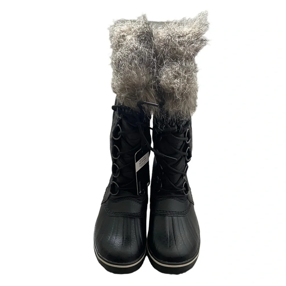 NWT Sorel Tofino II Faux Fur Lined Waterproof Boot Black